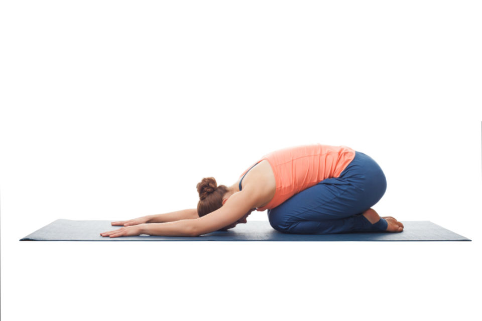 Yoga poses you can do at home to help relieve period pain and cramping... |  TikTok